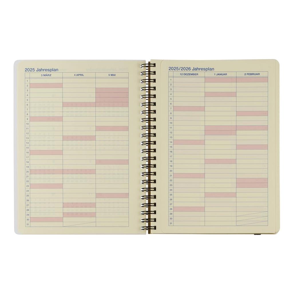 [Delfonics Planner 2025-2026 Edition / Starting March 2025] Rollbahn Diary Montagne A5 Monthly Planner (C)