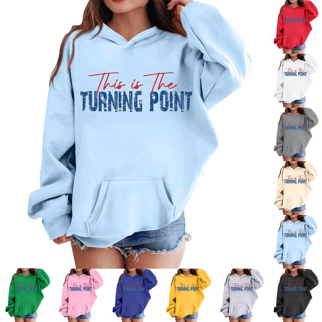 Kids' Fashion Printed Pullover Casual Long-Sleeve Crewneck Hoodie Top