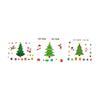 Christmas Decorations PVC Refrigerator Stickers DIY Fridge Ornaments for Festive Home Kitchen Decor