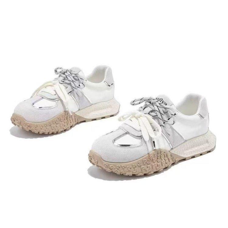 

thick-soled low-top German training shoes women s 2025 new spring and summer children height-increasing versatile sports and leisure shoes 40