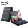 RFID Anti-Theft Cross-Border Travel Passport Wallet Organizer with Multi-Card Slots