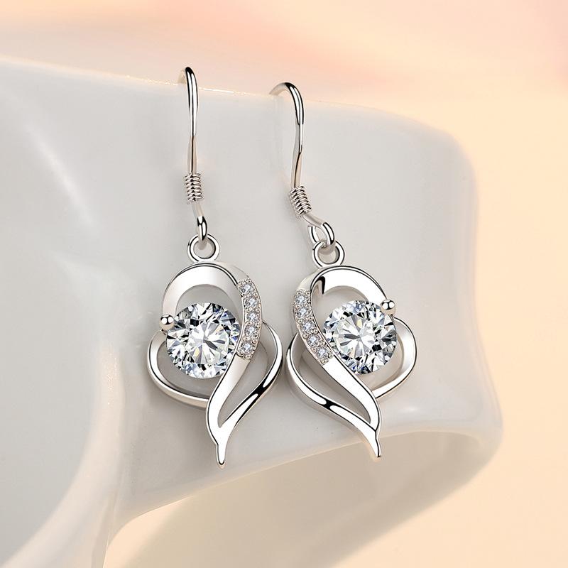 Lindon Copper Alloy Zircon Earrings Drop Earrings For Women Wedding Party Gifts