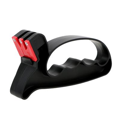 Knife Sharpener Gadgets Convenient Grindstone Handheld Scissor Blade Sharpening Kitchen Tools 2 In 1