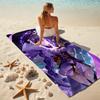 1pc Genshin Impact Beelzebul2 Beach Towel, Comfortable and Thick, and Swimming/Bath/Picnic/Camping Towel, Suitable for Seaside Beaches