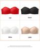 Anti-Slip Strapless Push-Up Bra for Small Chests with Invisible Support and Seamless Design