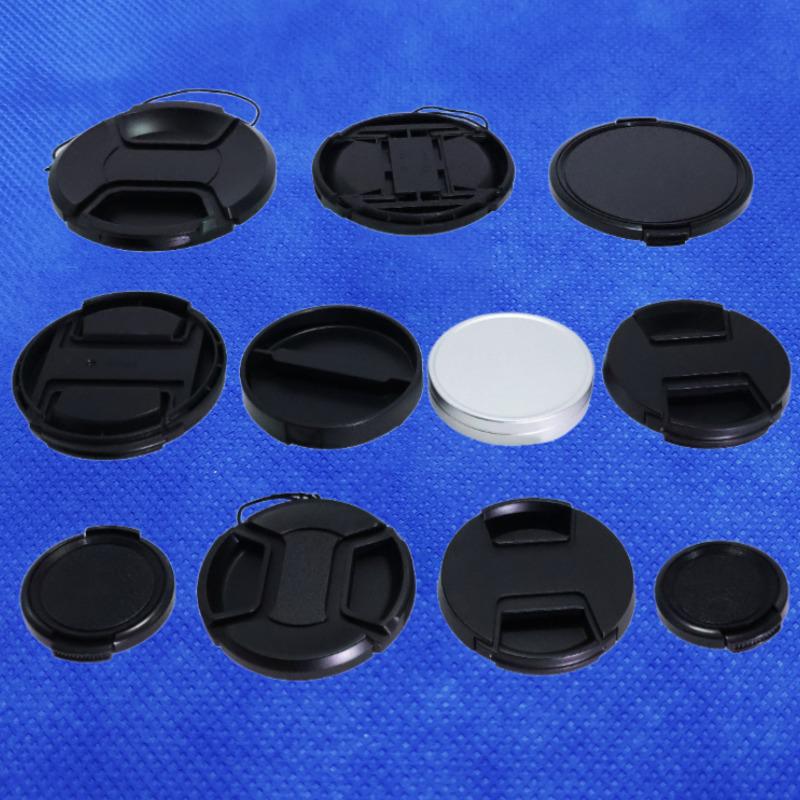 Universal Lens Cap for Mirrorless & DSLR Cameras - Protection Cap for 46mm, 52mm, 58mm, and 62mm Lenses