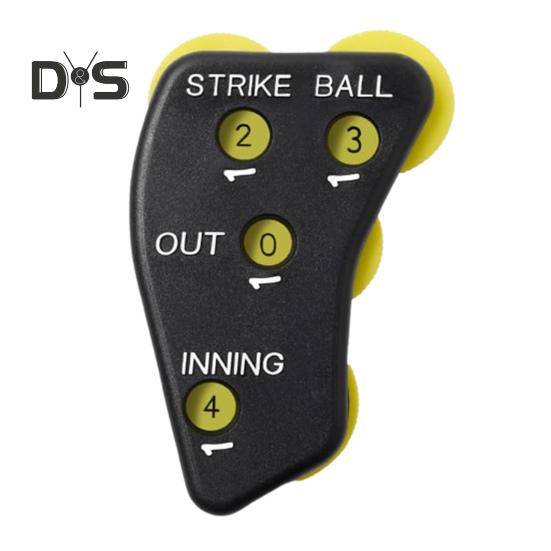 

1 шт/2 шт 4-х колесный бейсбольный арбитр кликер софтбольное судейское оборудование мяч удар счетчик питчей кликер для судьи-счетчика записей аутов и иннингов мячей 1pc