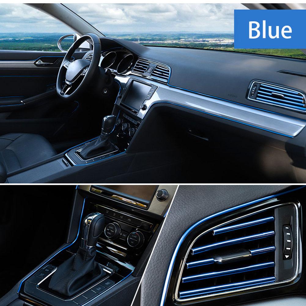 Car Interior Trim Decorative Strips For Door, Dashboard Center Console Gaps, Modification Highlight Supplies X5M1