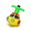1 Pc Cartoon Spinning Top Football Submarine PVC Model LED Flashing Light Music Launcher Night Glow Kid Gift Toy