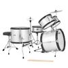 VEVOR Kids Drum Set, 5-Piece 16 in / 406.4 mm Junior Drum Sets, Beginner Drums Set with Adjustable Throne and Two Pairs of Drumsticks