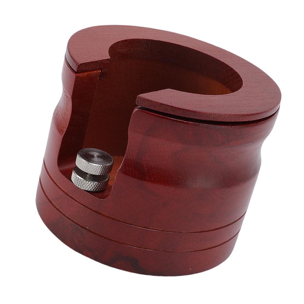 Coffee Portafilter Holder Solid Wood Height Adjustable Tamping Station for 51mm 54mm 58mm Portafilter