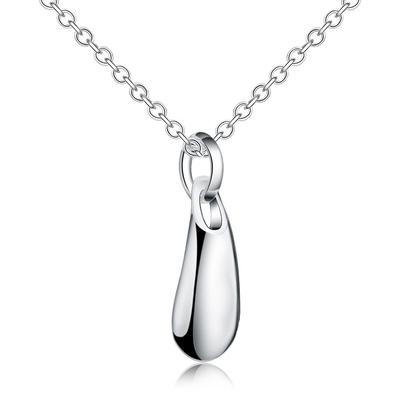 925 Sterling Silver Pendant Necklace Wedding Fashion Jewelry