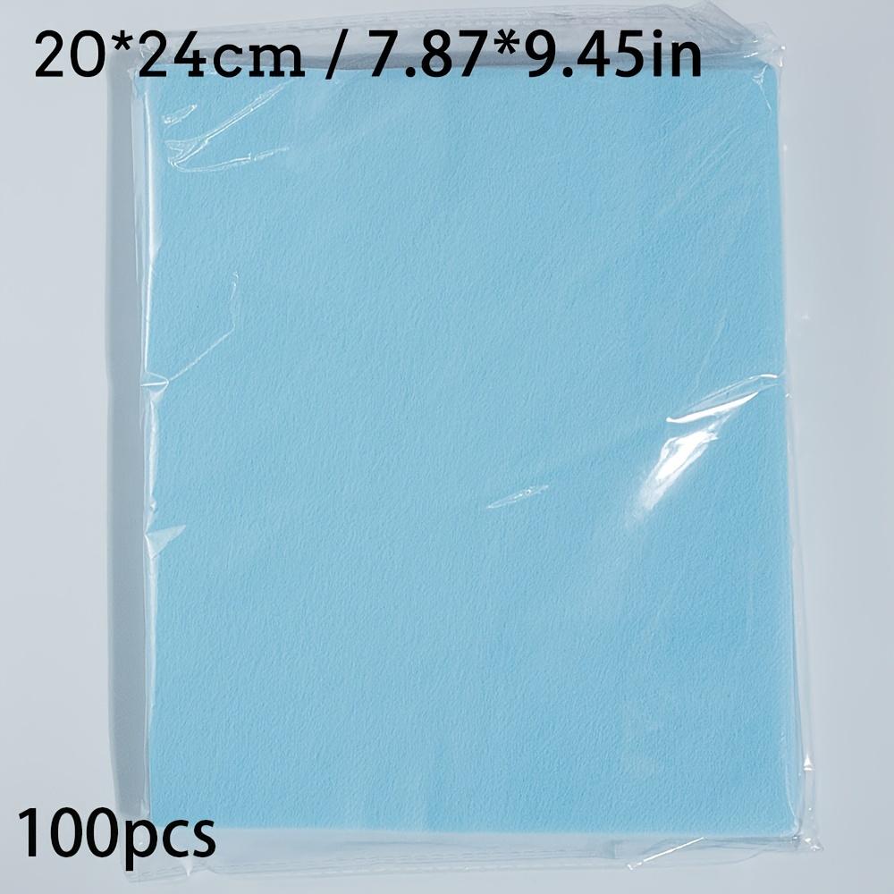 100pcs Nail Art Dust Collector Filters - Professional Manicure Machine Dust Absorption Sheets, Efficient Nail Studio Accessory, Easy To Use & Clean