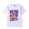 New K-Pop Demon Hunters Rumi Printed T-shirts for Women Men Summer Tee Shirt Men Casual Short Sleeve Round Neck Tops T-shirts
