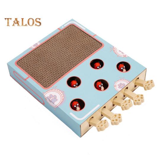 

Игрушка для кошек «Бей крота» 3 в 1 интерактивная картонная когтеточка с игрушкой «Бей крота» для кошек, живущих в помещении A