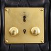 MIUMIU Materasse Handbag RR1300 black leather Women Used