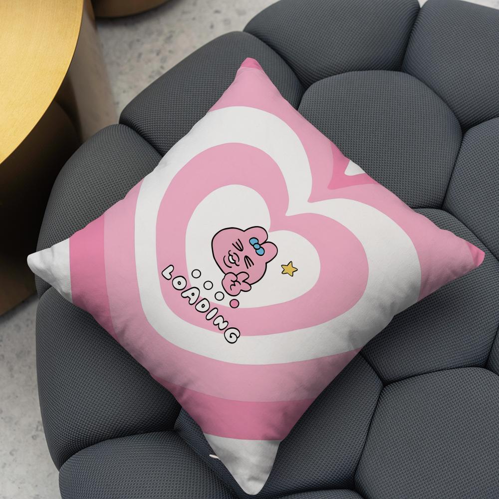Opanchu Usagi Cushion Cover Reversible Plush Pillow Cover For Car Sofa Bedroom Decorative Gift Pillowcase