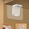 Nail-Free Adjustable Cabinet Partition Bracket and Storage Rack