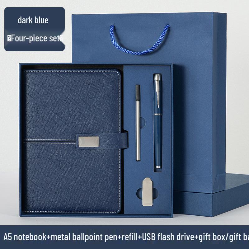 Customized Insulated Cup & Notebook Gift Set for High-End Business Meetings and Souvenirs