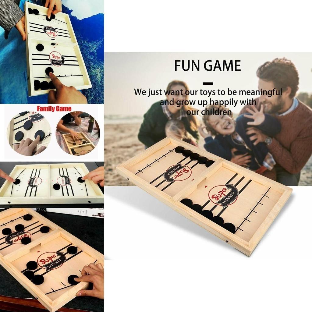 Exciting Kids Fast Sling Puck Game Winner Board Game For Interactive Family Gatherings