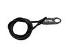 Crops Long Wire Lock Q5 5mm X 1800mm, 3-Digit Dial, CP-SPD09-01 (Black)