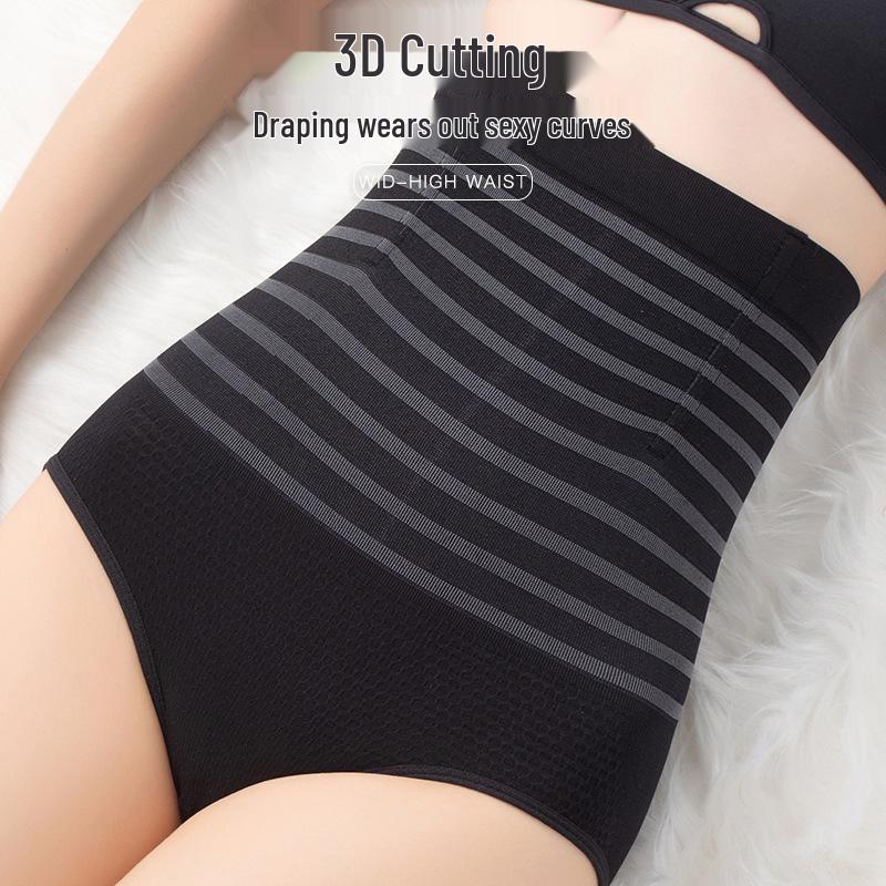 High-Waisted Tummy Control Shapewear: Postpartum Belly Wrap & Butt Lift Hip Shaping Pants for Plus Size Women