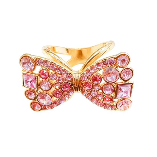 

Кольцо для шарфа с бантом из страз Блестящее шелковое кольцо для шарфа Элегантное X-образное кольцо-держатель для шарфов для женщин Платки Банданы Рубашки розовый