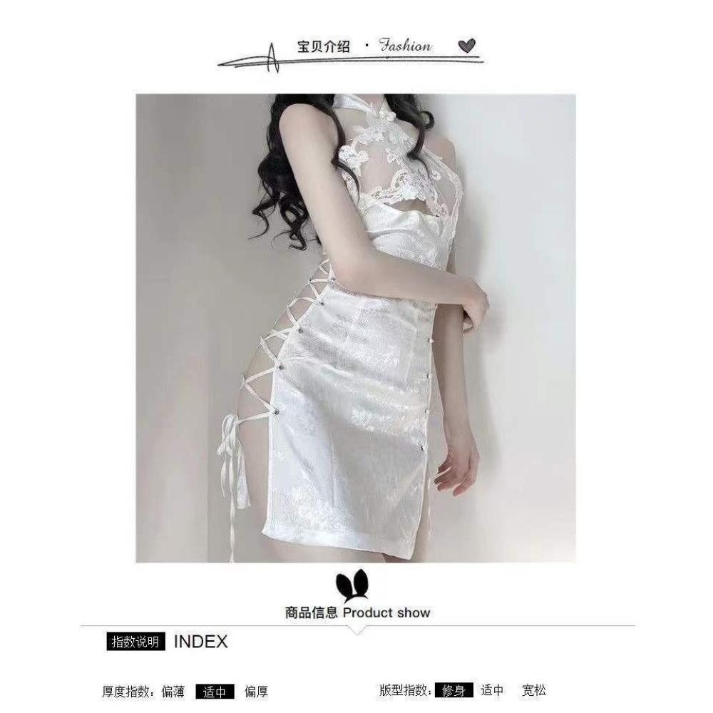 Sex Underwear Women's Antique Cheongsam Temptation Role-playing Sex Clothes Uniform Set Wholesale Tease Small Chest Wholesale