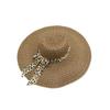 Fashion Gifts Women Summer Hat Wide Brim Straw Cap New Korean Version Bow Grass Caps Sun Protection Beach Accessories Gifts