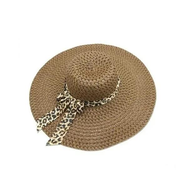 Fashion Gifts Women Summer Hat Wide Brim Straw Cap New Korean Version Bow Grass Caps Sun Protection Beach Accessories Gifts