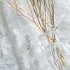 Polyester Vinduskappe Voile Soverom Stue Dekor (Hvit)