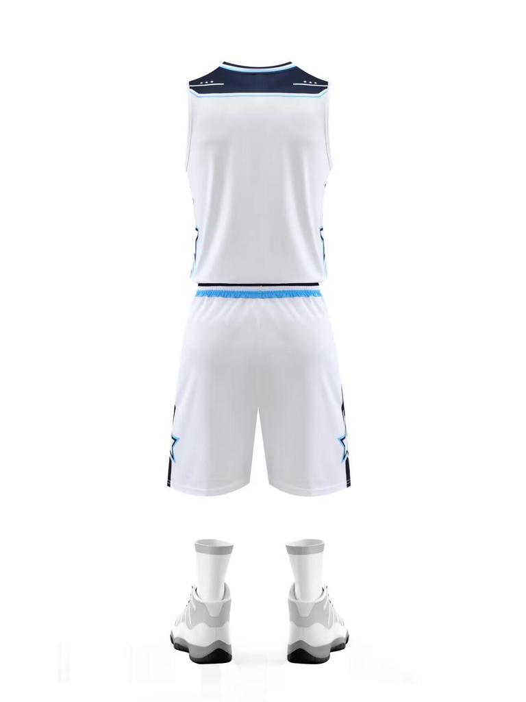Cross-Border Basketball Training Uniform Set: New Style for Kids & Adults