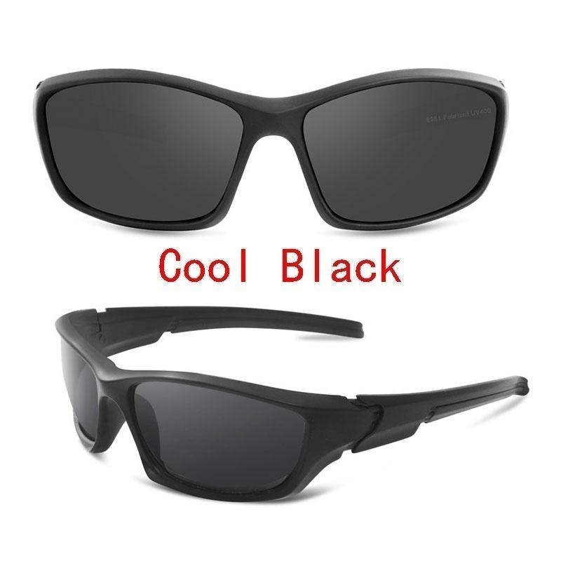 Buy Retro Square Gradient 2020 UV400 fishing Cycling Glasses Polarized HD Sunglasses Driver's