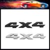 3D Premium ABS 4X4 Car Hood Fender Trunk Rear Bonnet Nameplate Decal Emblem Sticker Badge