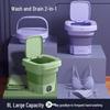 Compact Stackable Mini Washing Machine for Underwear & Socks - Portable and Ideal for Dormitory & Home Use.