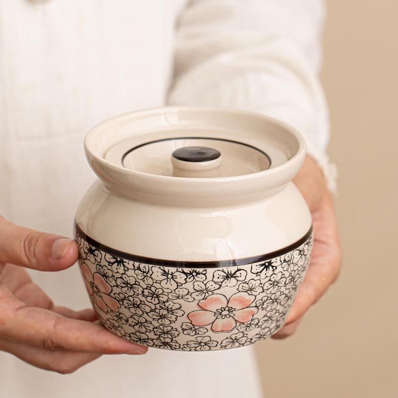 Ceramic Double Boiler Stew Pots
