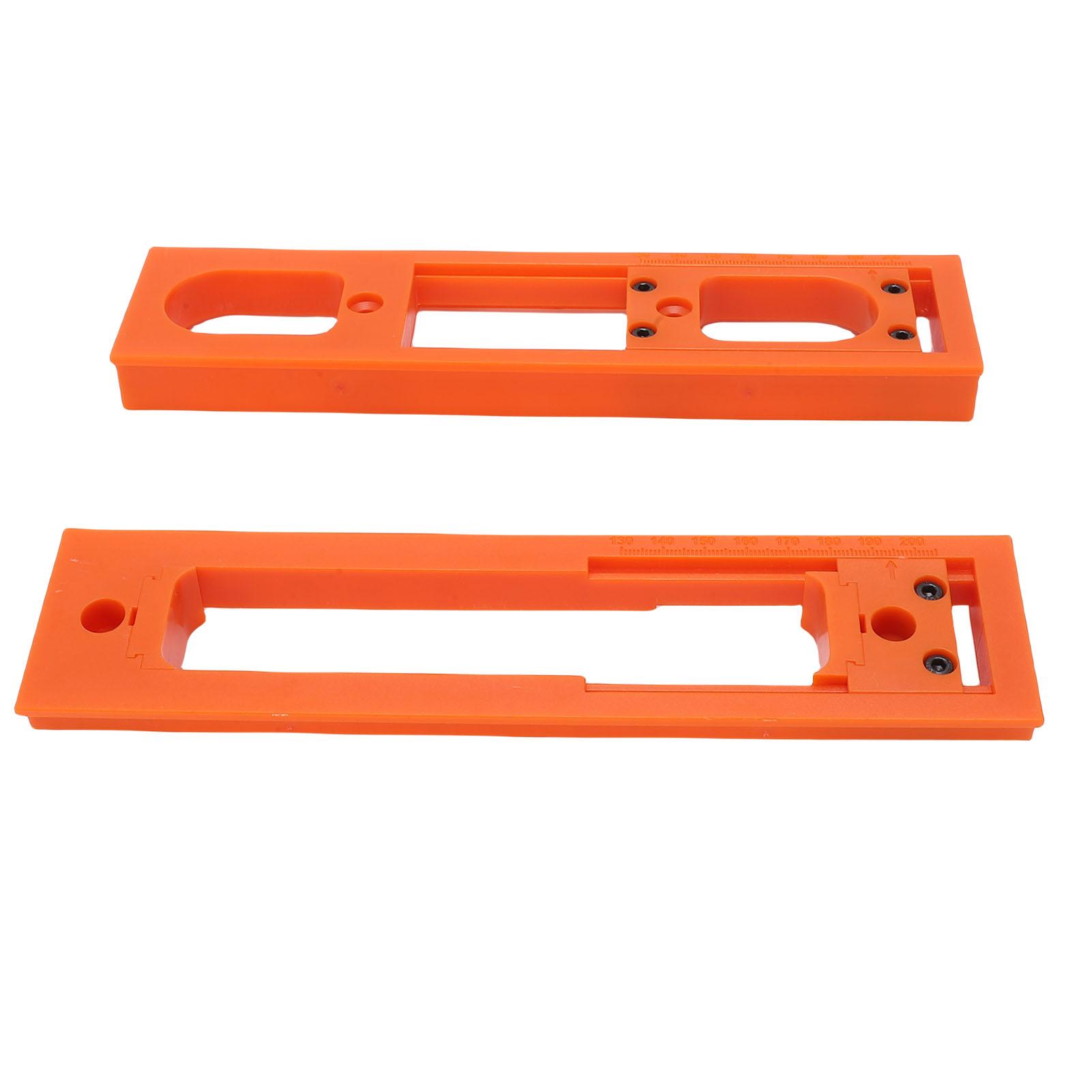 

3D Hinge Slotting Template Positioning Concealed 3D Hinge Router Template for 2-1Celsius2 To 6 Inch Hinges