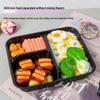 Molona Disposable 6-Compartment Takeout Lunch Boxes