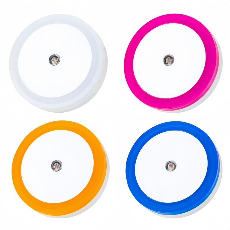 LED Night Light Mini Light Sensor Control 110V 220V EU US Plug Nightlight Lamp For Children Kids Livin