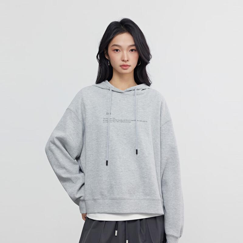 Elva' Island Women's Spring Long-Sleeve Hooded Sweatshirt