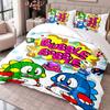 Bubble Bobble 3Pcs Bedding Set Duvet Cover With Two Pillowcases For Bedroom Home Decoration
