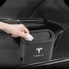 Car Trash Can Side Door Seat Back Hanging Trash Storage Bin For Tesla Model 3 Cybertruck Coil Model S X Model Y Roadster SpaceX