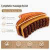 Lymphatic Contour Face Brush - Faux Wood Gua Sha Tool
