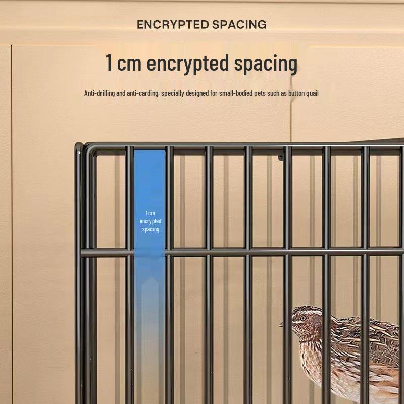 Extra Large Indoor Cage for Rabbits, Guinea Pigs, Hamsters, and Chinchillas with Toilet