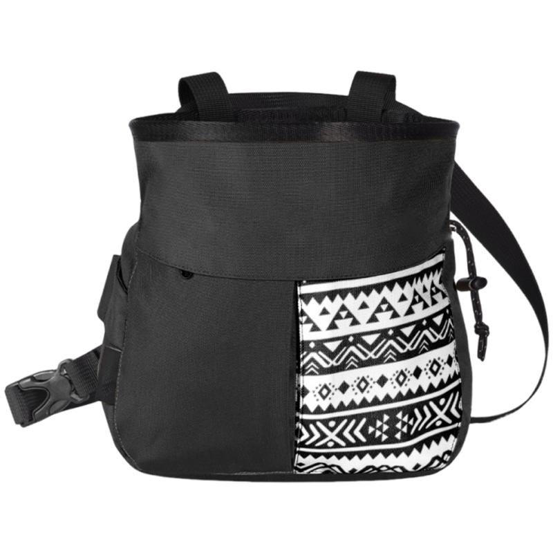 Rock Climbing Chalk Bag Oxford Cloth Waterproof Chalk Bag Bouldering Chalk Bag Bucket for Rock Climbing Weight Lifting