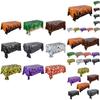 Decorative Plastic Christmas Tablecloth For Home Festivities And Gatherings