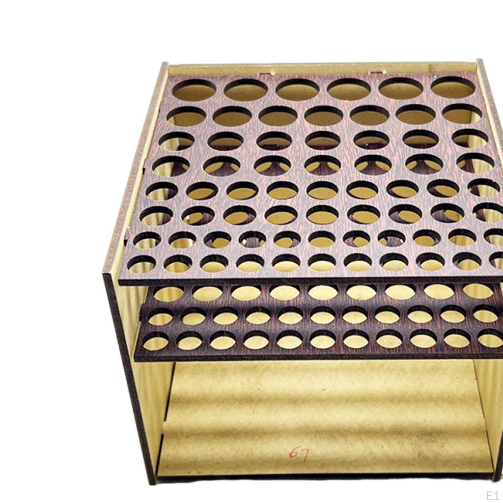 67-slot Brush Holder, Storage for Office Supplies, Crafts, Makeup, Brushes, Or Home Decor.