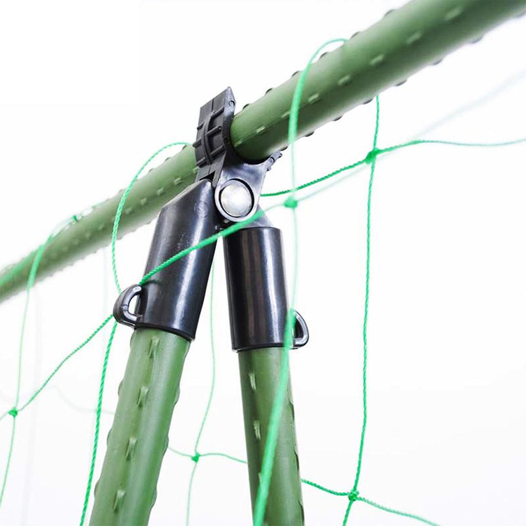 10Pcs Adjustable Plant Plastic Connectors 0-70 Degree Rotation for Tomato Vine Cucumber Eggplant Morning Glory Support Stakes