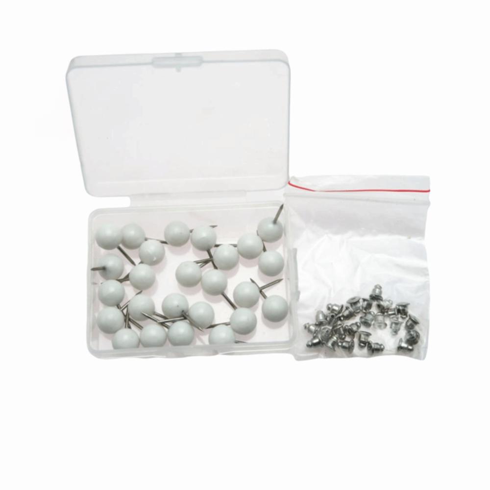 Straight Design Pearl Head Pins Metal Pin Shaft Quilting Pins For Fabric Crafts