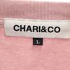 CHARI&CO. Short sleeve T-shirt L Pink Men's Used